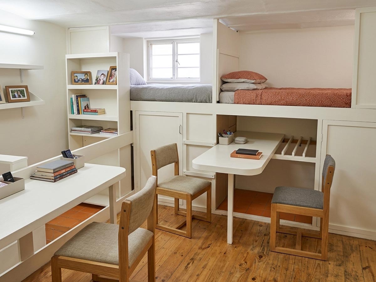Habitación Cuádruple en la Residencia Universitaria 2335